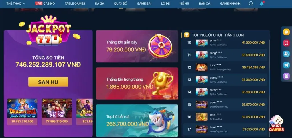 Các trò chơi cá cược GOD88